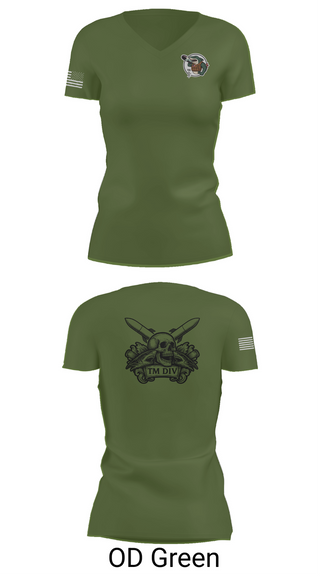 Womens Short Sleeve Vneck Shirt, USS Illinois (SSN 786), , Teamtime, Team time, sublimation, custom sports apparel, team uniforms, spirit wear, spiritwear, sports uniforms, custom shirts, team store, custom team store, fundraiser sports, apparel fundraiser