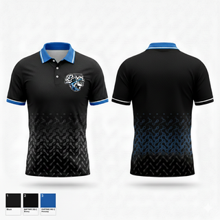 Short Sleeve Performance Polo, Detroit Bees, Softball, Teamtime, Team time, sublimation, custom sports apparel, team uniforms, spirit wear, spiritwear, sports uniforms, custom shirts, team store, custom team store, fundraiser sports, apparel fundraiser