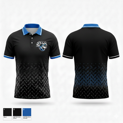 Detroit Bees 47252645 Short Sleeve Performance Polo - 2