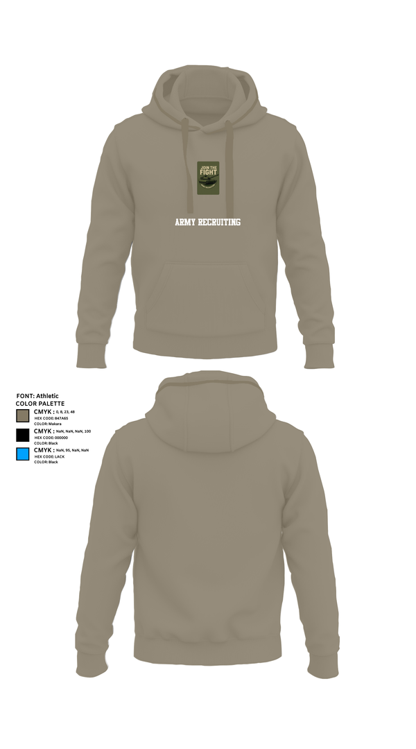 Hoodie, Army Recruiting, Army, Teamtime, Team time, sublimation, custom sports apparel, team uniforms, spirit wear, spiritwear, sports uniforms, custom shirts, team store, custom team store, fundraiser sports, apparel fundraiser