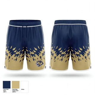 Athletic Shorts With Pockets, Loganville Christian Lady Lions, Women's Basketball, Teamtime, Team time, sublimation, custom sports apparel, team uniforms, spirit wear, spiritwear, sports uniforms, custom shirts, team store, custom team store, fundraiser sports, apparel fundraiser