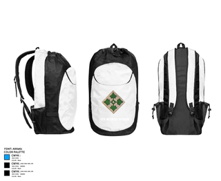 Gear Bag, 4th infantry Division, Army, Teamtime, Team time, sublimation, custom sports apparel, team uniforms, spirit wear, spiritwear, sports uniforms, custom shirts, team store, custom team store, fundraiser sports, apparel fundraiser