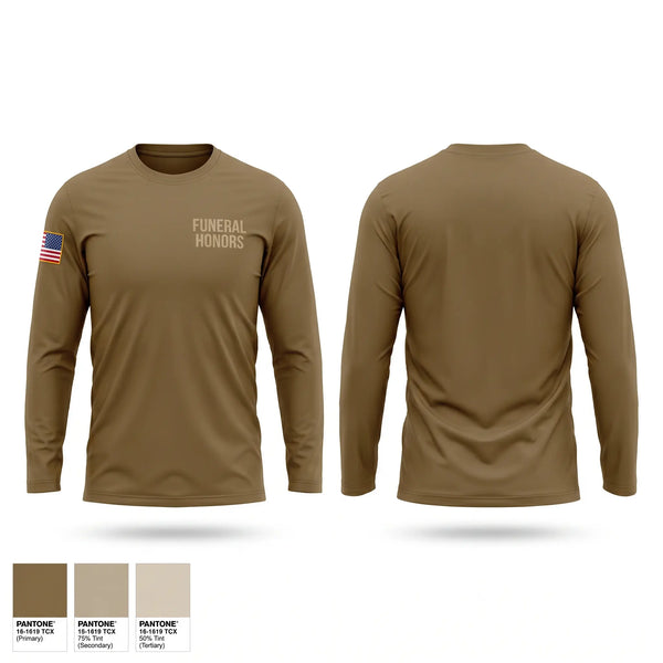Long Sleeve Performance Shirt, Funeral Honors, National Guard, Teamtime, Team time, sublimation, custom sports apparel, team uniforms, spirit wear, spiritwear, sports uniforms, custom shirts, team store, custom team store, fundraiser sports, apparel fundraiser