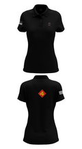 14th Marine regiment 4th Marine corps division 57481844 Women's Short Sleeve Performance Polo  - 35
