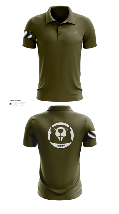 6/98 18800619 Short Sleeve Performance Polo - 110