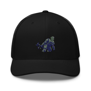Chief Oliva Retro Trucker Hat | Yupoong 6606