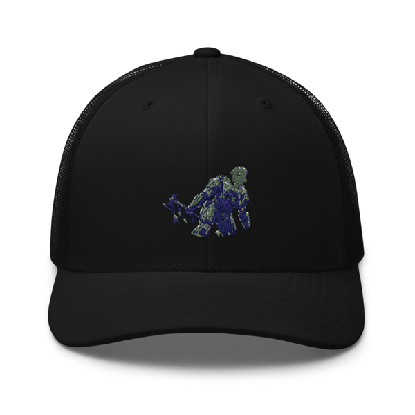 Chief Oliva Retro Trucker Hat | Yupoong 6606