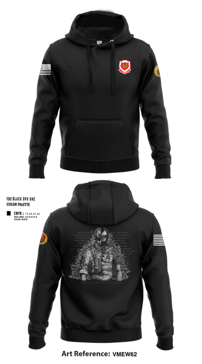 230th Engineering Vertical Construction Company 46652085 Hoodie - 101