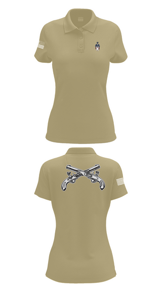 Womens Short Sleeve Performance Polo, 712th MP Co, , Teamtime, Team time, sublimation, custom sports apparel, team uniforms, spirit wear, spiritwear, sports uniforms, custom shirts, team store, custom team store, fundraiser sports, apparel fundraiser