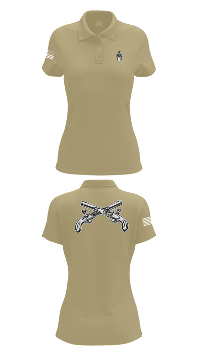 712th MP Co 21611844 Women's Short Sleeve Performance Polo  - 95