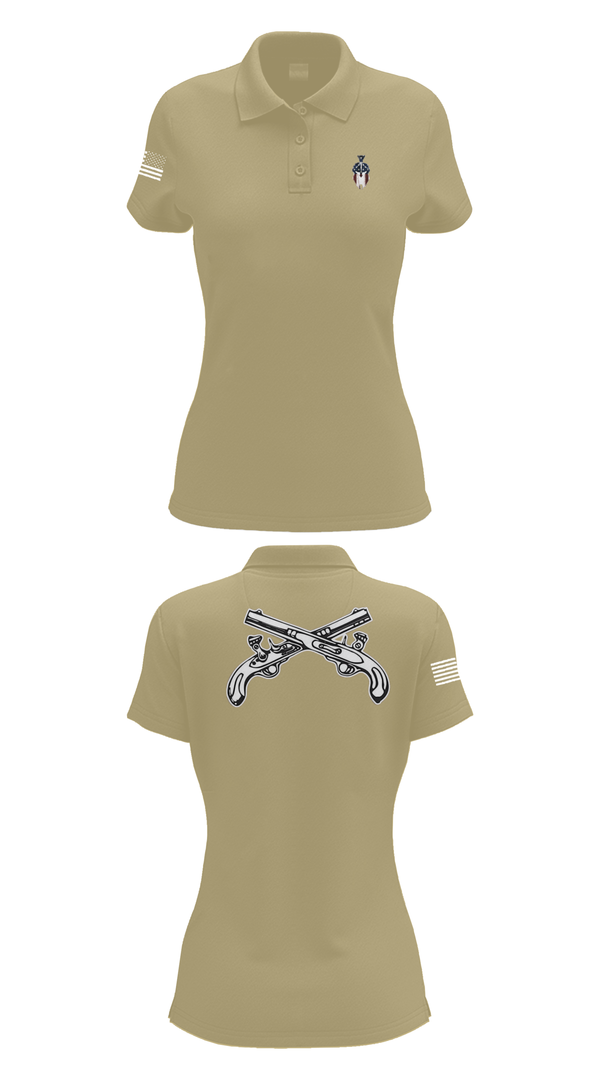 Womens Short Sleeve Performance Polo, 712th MP Co, , Teamtime, Team time, sublimation, custom sports apparel, team uniforms, spirit wear, spiritwear, sports uniforms, custom shirts, team store, custom team store, fundraiser sports, apparel fundraiser