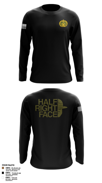 C Co 2/397th 69046746 Long Sleeve Performance Shirt 3