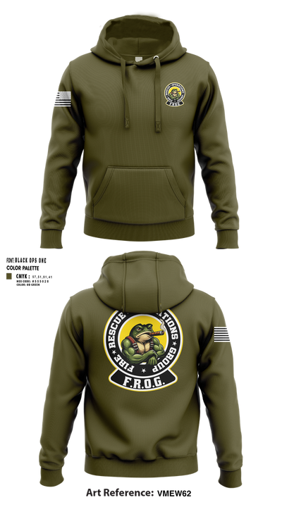 Fire Rescue Operations Group 65022293 Hoodie - 103
