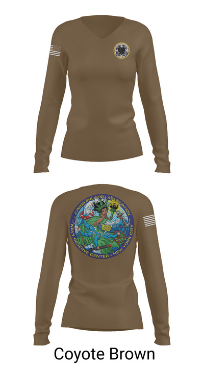 NYC JEA Women's Long Sleeve V-neck Shirt - 16