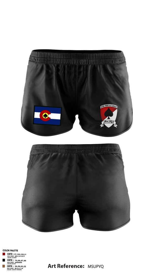Ranger Panties, ATRP 6-17 ACS, , Teamtime, Team time, sublimation, custom sports apparel, team uniforms, spirit wear, spiritwear, sports uniforms, custom shirts, team store, custom team store, fundraiser sports, apparel fundraiser