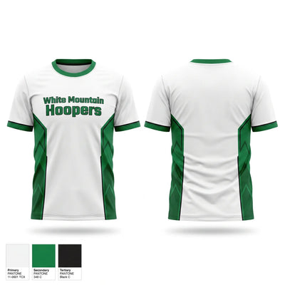 White Mountain Hoopers Soft Poly Tee Cotton Like Feel - 1