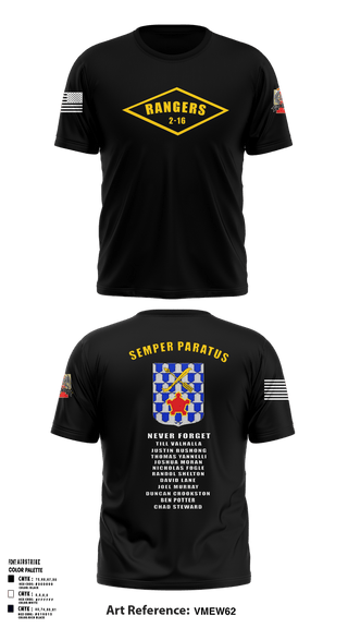 Short Sleeve Performance Shirt, 2-16 rangers, Army, Teamtime, Team time, sublimation, custom sports apparel, team uniforms, spirit wear, spiritwear, sports uniforms, custom shirts, team store, custom team store, fundraiser sports, apparel fundraiser