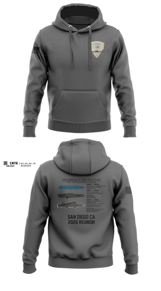 Hoodie, Midway Veterans' Association, , Teamtime, Team time, sublimation, custom sports apparel, team uniforms, spirit wear, spiritwear, sports uniforms, custom shirts, team store, custom team store, fundraiser sports, apparel fundraiser