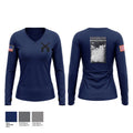 Uniformed Tactical Unit Women's Long Sleeve V-neck Shirt - 1