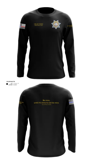 Long Sleeve Performance Shirt, Stafford County Fire Marshal's Office, Police, Teamtime, Team time, sublimation, custom sports apparel, team uniforms, spirit wear, spiritwear, sports uniforms, custom shirts, team store, custom team store, fundraiser sports, apparel fundraiser