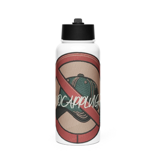 NOCAPPLUGG llc Stainless Steel Water Bottle with a Straw Lid