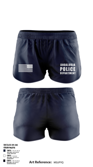 Ranger Panties, Andalusia Police Department, Police, Teamtime, Team time, sublimation, custom sports apparel, team uniforms, spirit wear, spiritwear, sports uniforms, custom shirts, team store, custom team store, fundraiser sports, apparel fundraiser