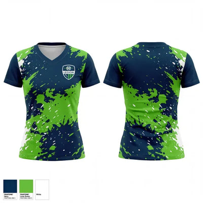 Oklahoma City Legion 3841439 Women's Short Sleeve V-neck Shirt - 1