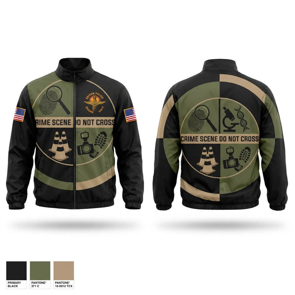Windbreaker, CRIME SCENE UNIT, Police, Teamtime, Team time, sublimation, custom sports apparel, team uniforms, spirit wear, spiritwear, sports uniforms, custom shirts, team store, custom team store, fundraiser sports, apparel fundraiser