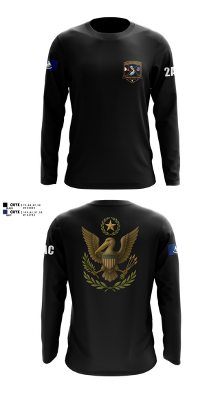 Long Sleeve Performance Shirt, 2nd Area Command (LASG), , Teamtime, Team time, sublimation, custom sports apparel, team uniforms, spirit wear, spiritwear, sports uniforms, custom shirts, team store, custom team store, fundraiser sports, apparel fundraiser