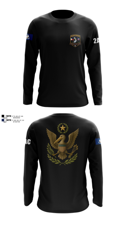 2nd Area Command (LASG) 22511039 Long Sleeve Performance Shirt 4