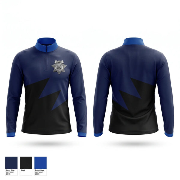 Quarter Zip Jacket, Banner Health Security, , Teamtime, Team time, sublimation, custom sports apparel, team uniforms, spirit wear, spiritwear, sports uniforms, custom shirts, team store, custom team store, fundraiser sports, apparel fundraiser