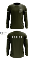 Rockville City Police 51185613 Long Sleeve Performance Shirt - 8