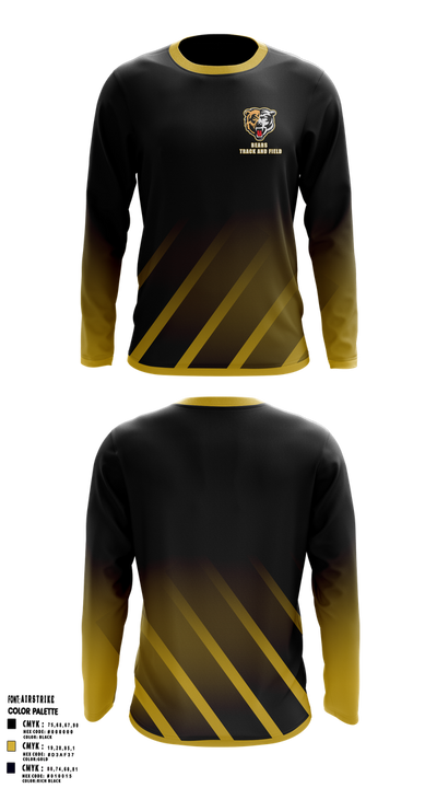 Bears Long Sleeve Performance Shirt 1