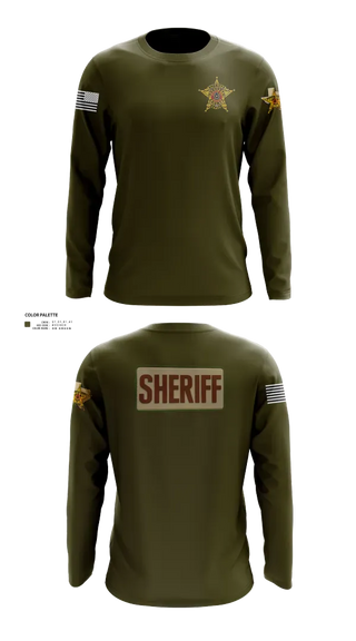 Long Sleeve Performance Shirt, Hudspeth county sheriff office, , Teamtime, Team time, sublimation, custom sports apparel, team uniforms, spirit wear, spiritwear, sports uniforms, custom shirts, team store, custom team store, fundraiser sports, apparel fundraiser