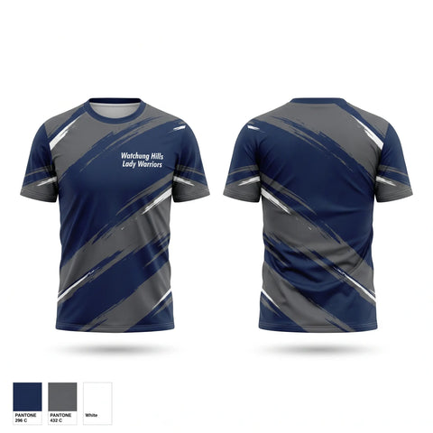 Short Sleeve Performance Shirt, Watchung Hills Lady Warriors, Softball, Teamtime, Team time, sublimation, custom sports apparel, team uniforms, spirit wear, spiritwear, sports uniforms, custom shirts, team store, custom team store, fundraiser sports, apparel fundraiser