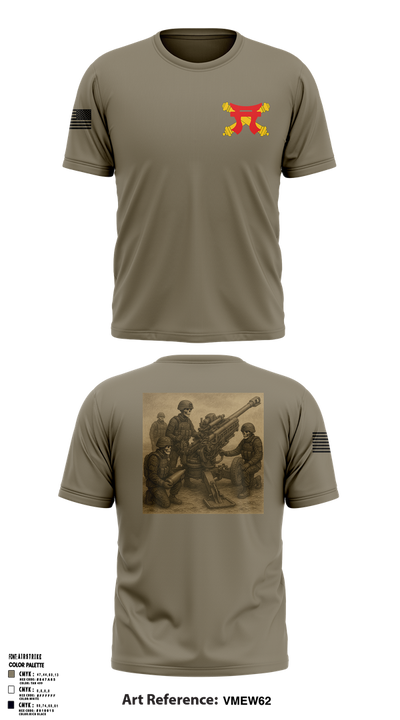 Crusader Battery 85156084 Old School Cotton Feel Shirt - 2