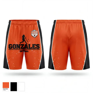 Athletic Shorts With Pockets, Gonzales High School Softball, Softball, Teamtime, Team time, sublimation, custom sports apparel, team uniforms, spirit wear, spiritwear, sports uniforms, custom shirts, team store, custom team store, fundraiser sports, apparel fundraiser