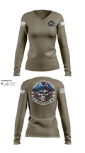 94th Military Police Company 72735886 Women's Long Sleeve V-neck Shirt - 40