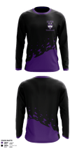 Elgin Huskies 34106074 Long Sleeve Rash Guard Shirt - 4