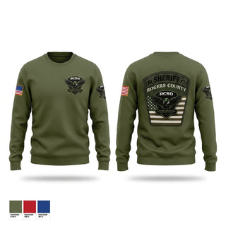 Crew Neck Sweatshirt, RCSO Drone Division, Police, Teamtime, Team time, sublimation, custom sports apparel, team uniforms, spirit wear, spiritwear, sports uniforms, custom shirts, team store, custom team store, fundraiser sports, apparel fundraiser