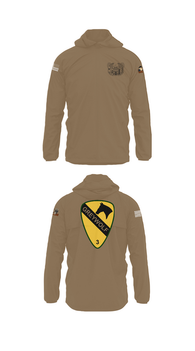 1st cav Div 3abct 85829502 Windbreaker - 1