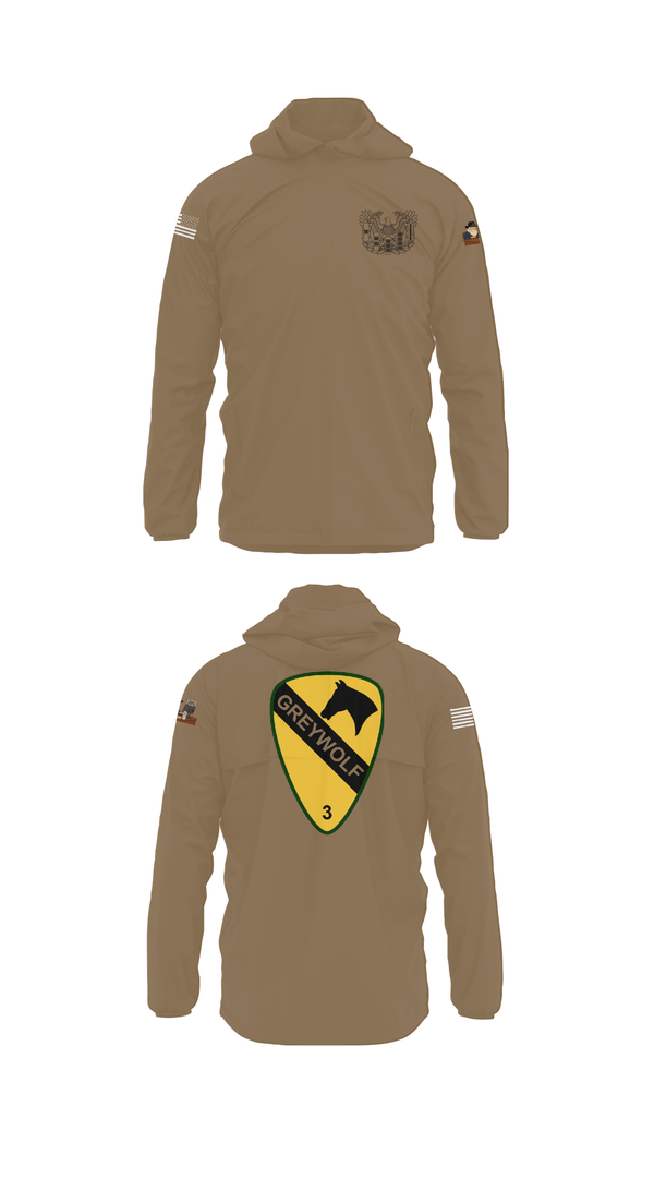 Windbreaker, 1st cav Div 3abct, , Teamtime, Team time, sublimation, custom sports apparel, team uniforms, spirit wear, spiritwear, sports uniforms, custom shirts, team store, custom team store, fundraiser sports, apparel fundraiser