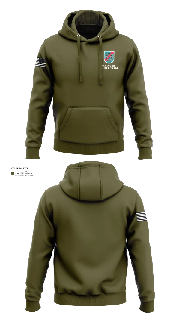 Hoodie, B.CO GSB 20th SFG(A), , Teamtime, Team time, sublimation, custom sports apparel, team uniforms, spirit wear, spiritwear, sports uniforms, custom shirts, team store, custom team store, fundraiser sports, apparel fundraiser