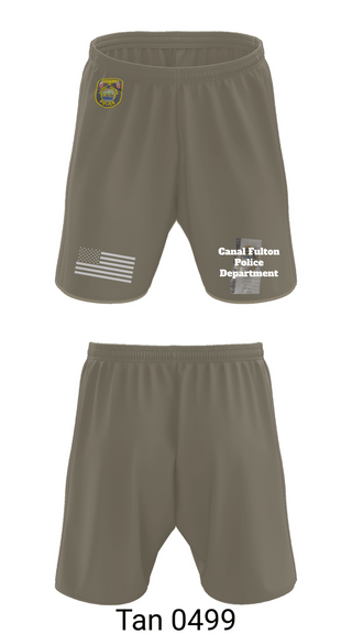 Athletic Shorts With Pockets, Canal Fulton Police Department, Police, Teamtime, Team time, sublimation, custom sports apparel, team uniforms, spirit wear, spiritwear, sports uniforms, custom shirts, team store, custom team store, fundraiser sports, apparel fundraiser