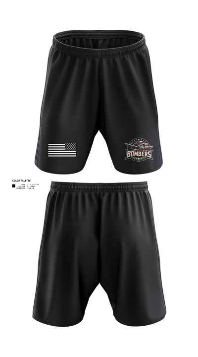 Bombers Athletic Shorts With Pockets - 21