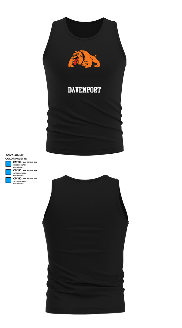 Tank Top, Davenport, Cross Country, Teamtime, Team time, sublimation, custom sports apparel, team uniforms, spirit wear, spiritwear, sports uniforms, custom shirts, team store, custom team store, fundraiser sports, apparel fundraiser
