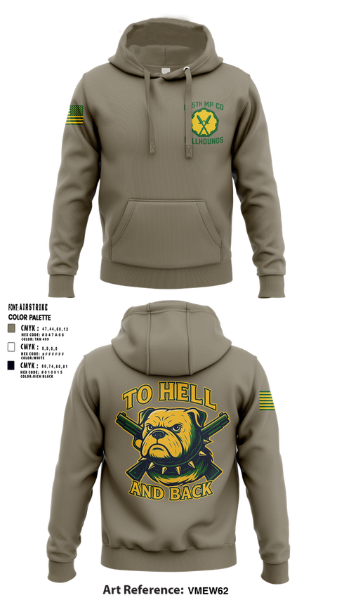 Hoodie, 805th military police company, , Teamtime, Team time, sublimation, custom sports apparel, team uniforms, spirit wear, spiritwear, sports uniforms, custom shirts, team store, custom team store, fundraiser sports, apparel fundraiser