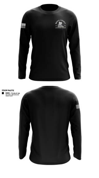 Long Sleeve Performance Shirt, WCLEA, Police, Teamtime, Team time, sublimation, custom sports apparel, team uniforms, spirit wear, spiritwear, sports uniforms, custom shirts, team store, custom team store, fundraiser sports, apparel fundraiser