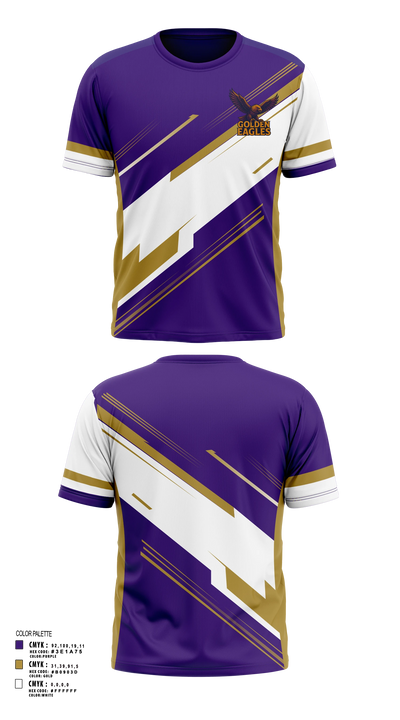 Lady Eagles Short Sleeve Performance Shirt - 4