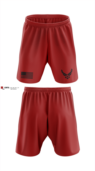 Athletic Shorts With Pockets, Ga-931, Air Force, Teamtime, Team time, sublimation, custom sports apparel, team uniforms, spirit wear, spiritwear, sports uniforms, custom shirts, team store, custom team store, fundraiser sports, apparel fundraiser